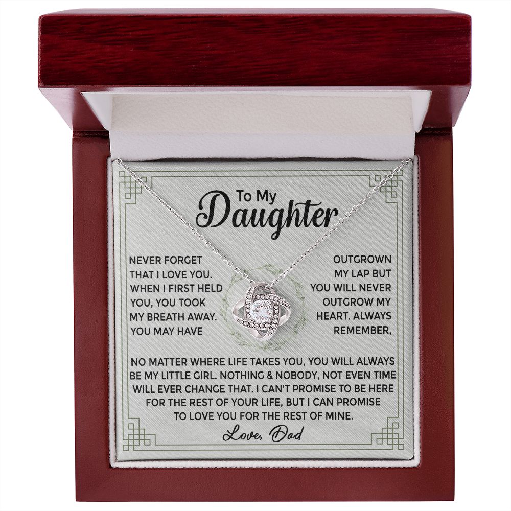 To My Daughter - From Dad Promise to Love You