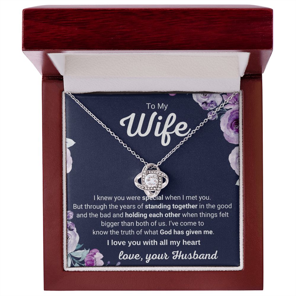 To My Wife - I Knew You Were Special When I Met You