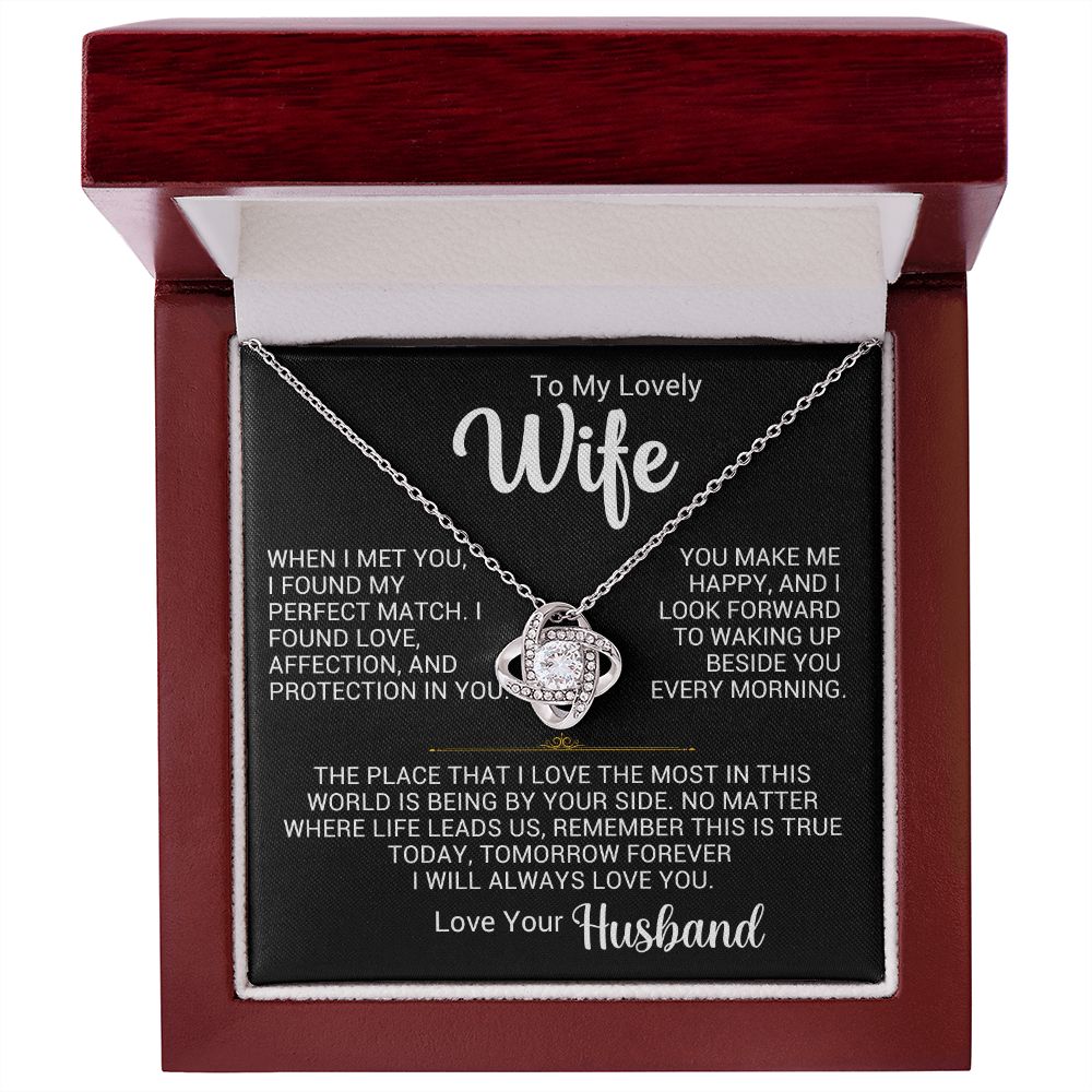 To My Wife_I Found My Perfect Match