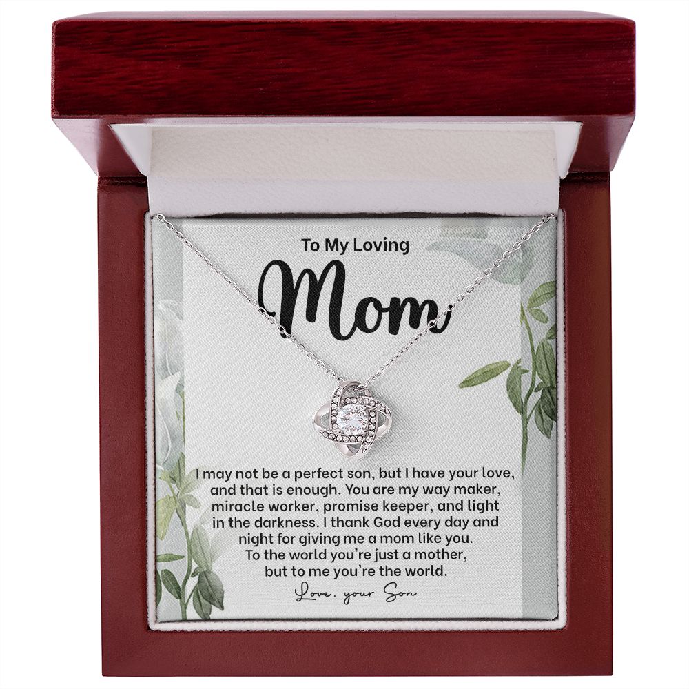 To My Mom - I Am Not a Perfect Son
