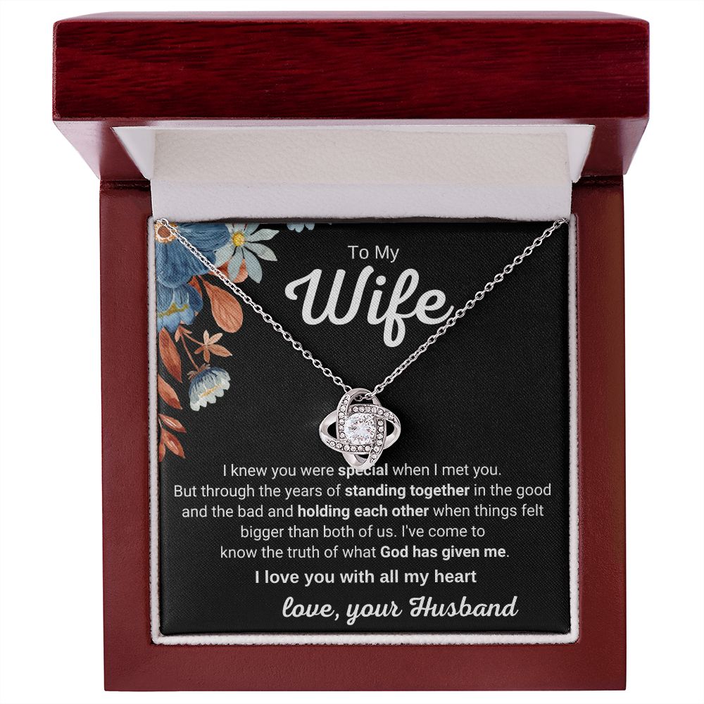To My Wife - I Knew You Were Special When I Met You
