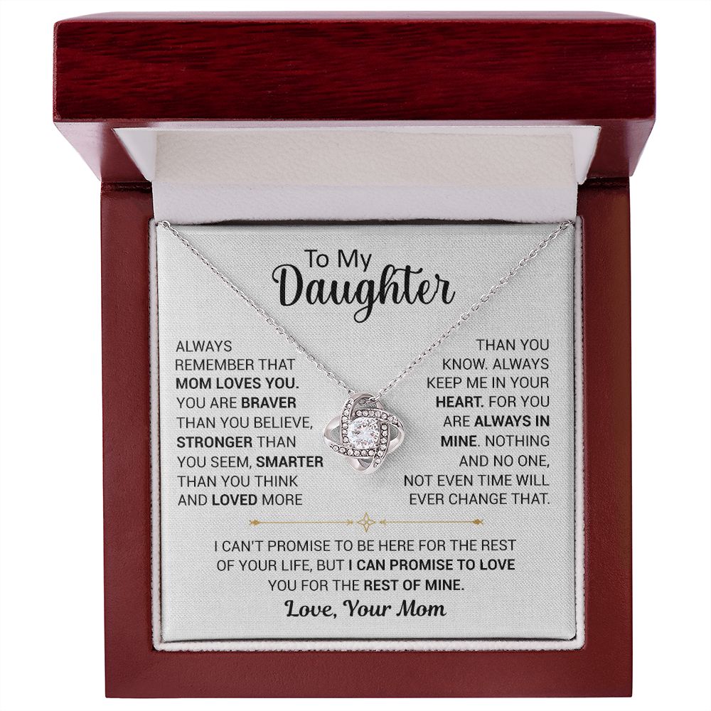 To My Daughter - Mom Loves You