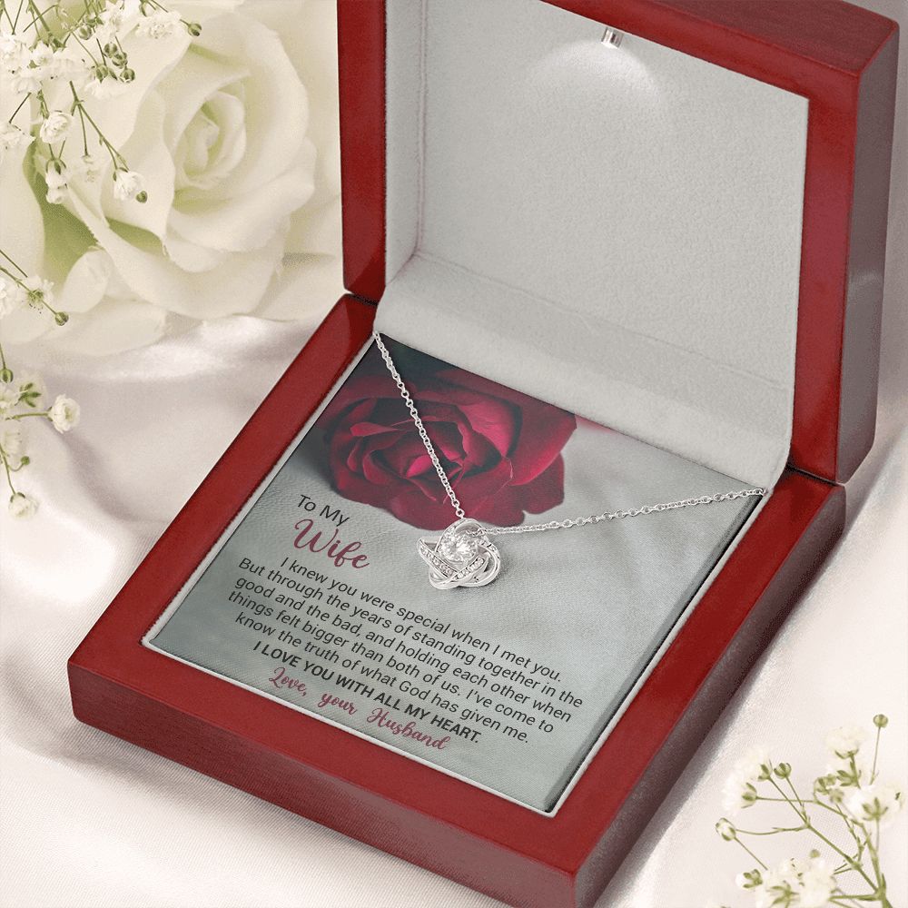 To My Wife - I Knew You Were Special When I Met You