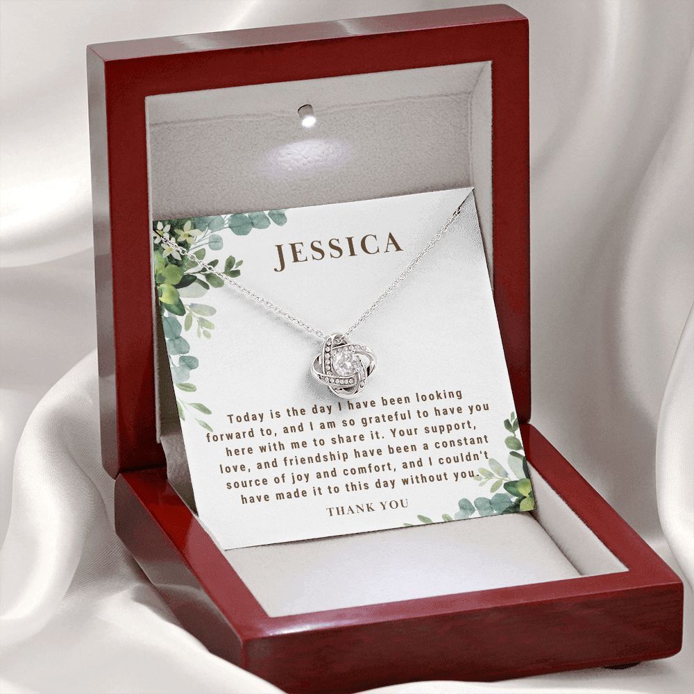 bridesmaid_gift_whitebackground_greenflower_custom name(ETSY)