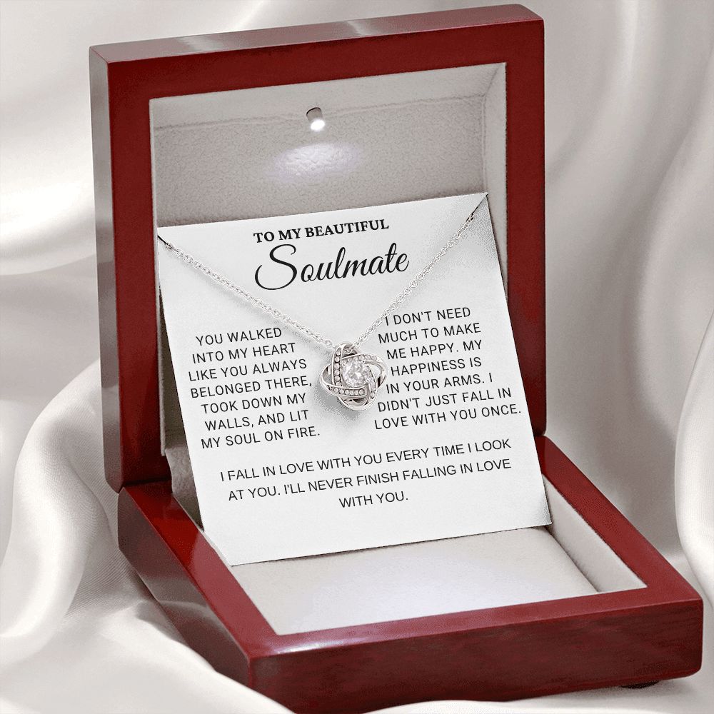 To My Soulmate - Happiness in Your Arms (ETSY)