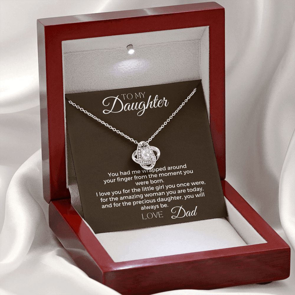 To My Daughter - Wrapped Around Your Finger from Dad(Etsy)