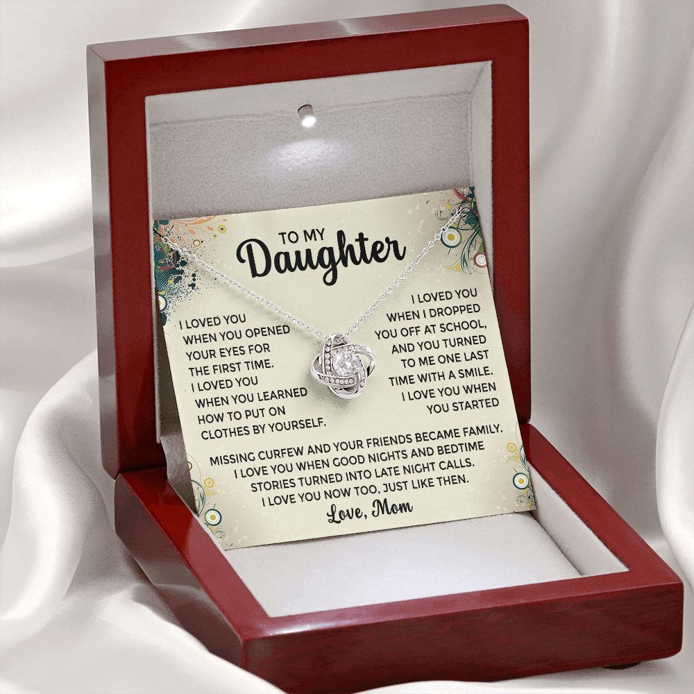 To My Daughter From Mom - I Love You (ETSY)