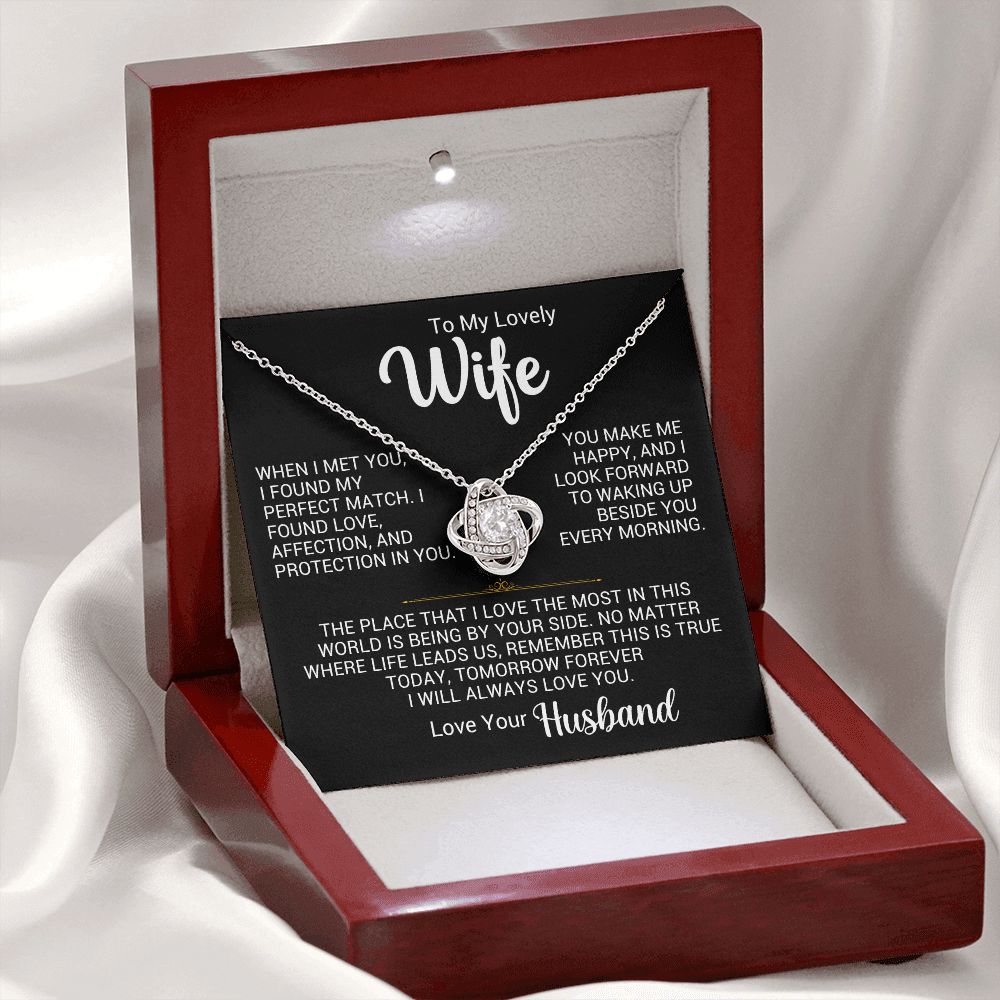 To My Wife_I Found My Perfect Match (ETSY)