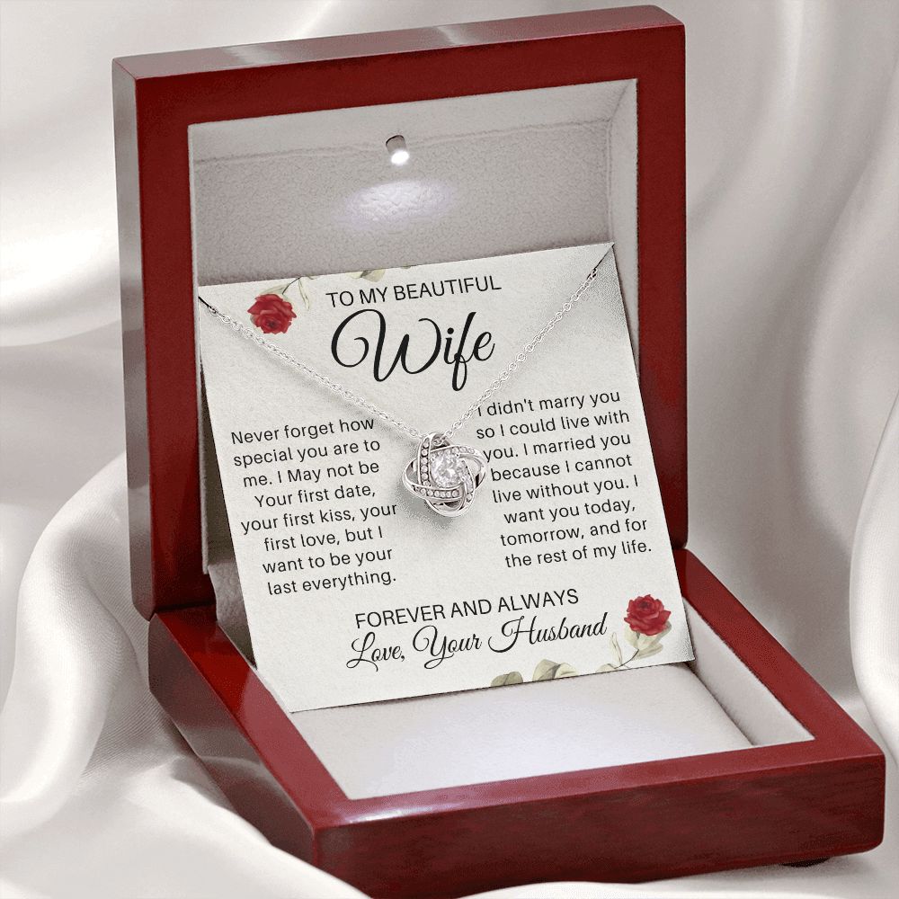 To My Wife - Forever and Always - roseversion (ETSY)