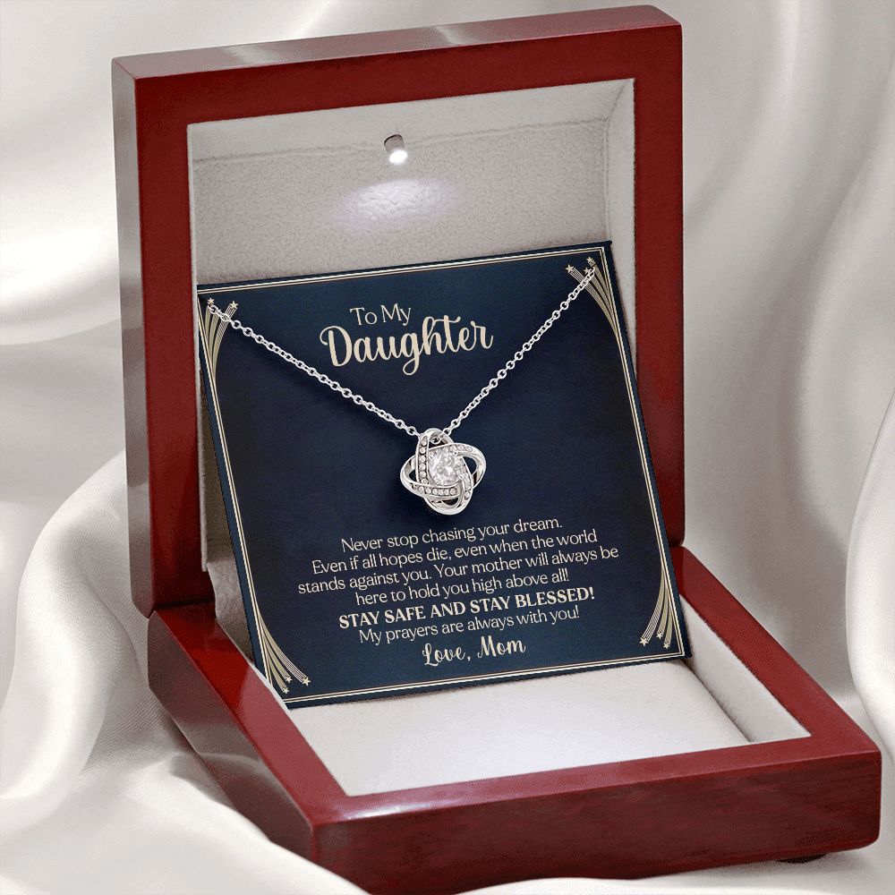 To My Daughter - Never Stop Chasing Your Dream (ETSY)