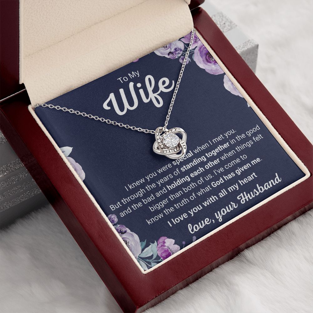 To My Wife - I Knew You Were Special When I Met You