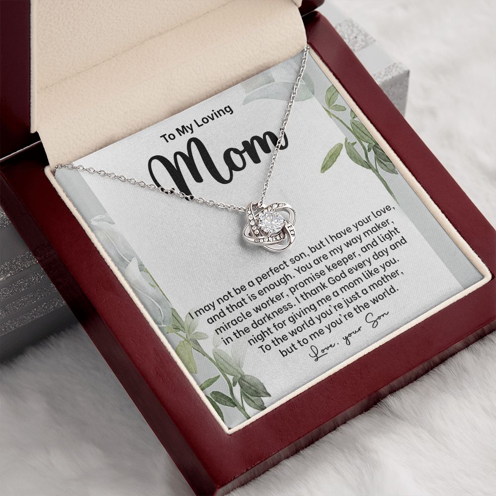 To My Mom - I Am Not a Perfect Son