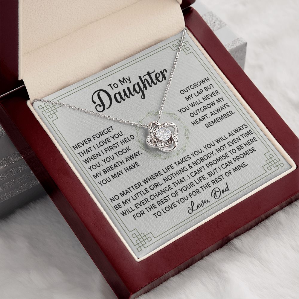 To My Daughter - From Dad Promise to Love You