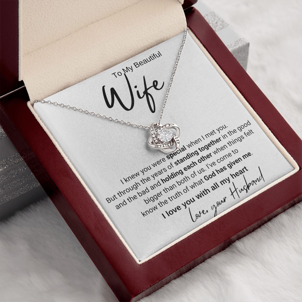 To My Wife - I Knew You Were Special When I Met You