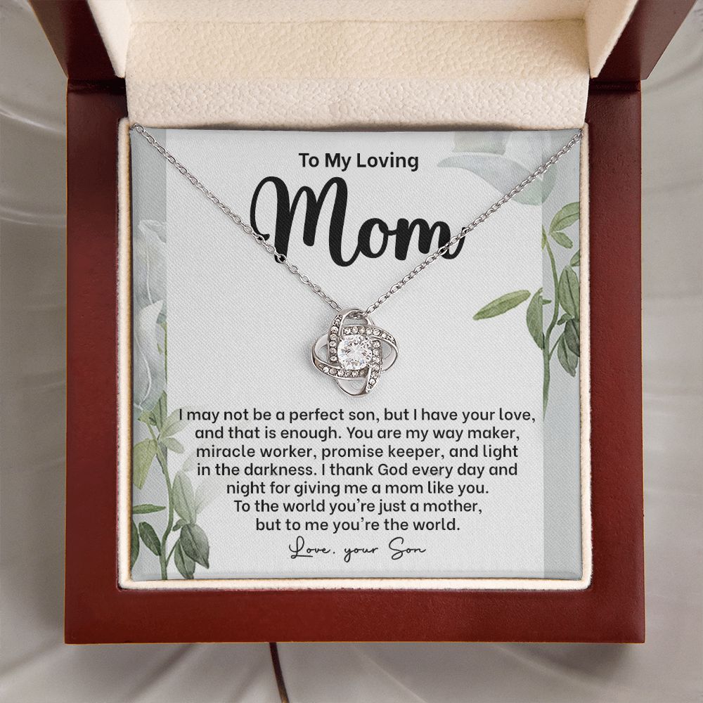 To My Mom - I Am Not a Perfect Son