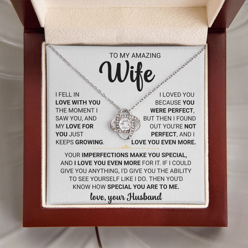 To My Wife_Imperfections Make You Special