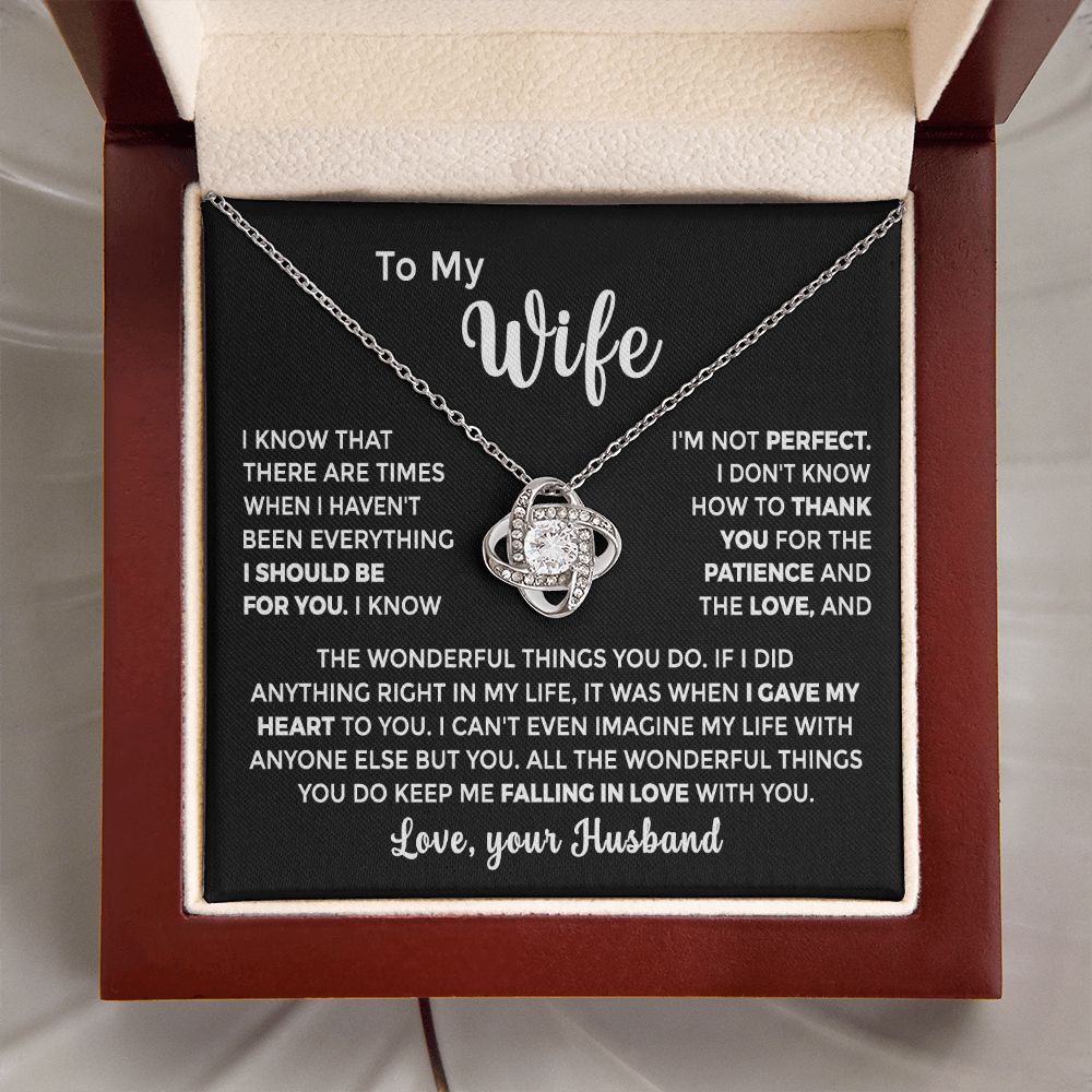 To My Wife - All the Wonderful Things You Do