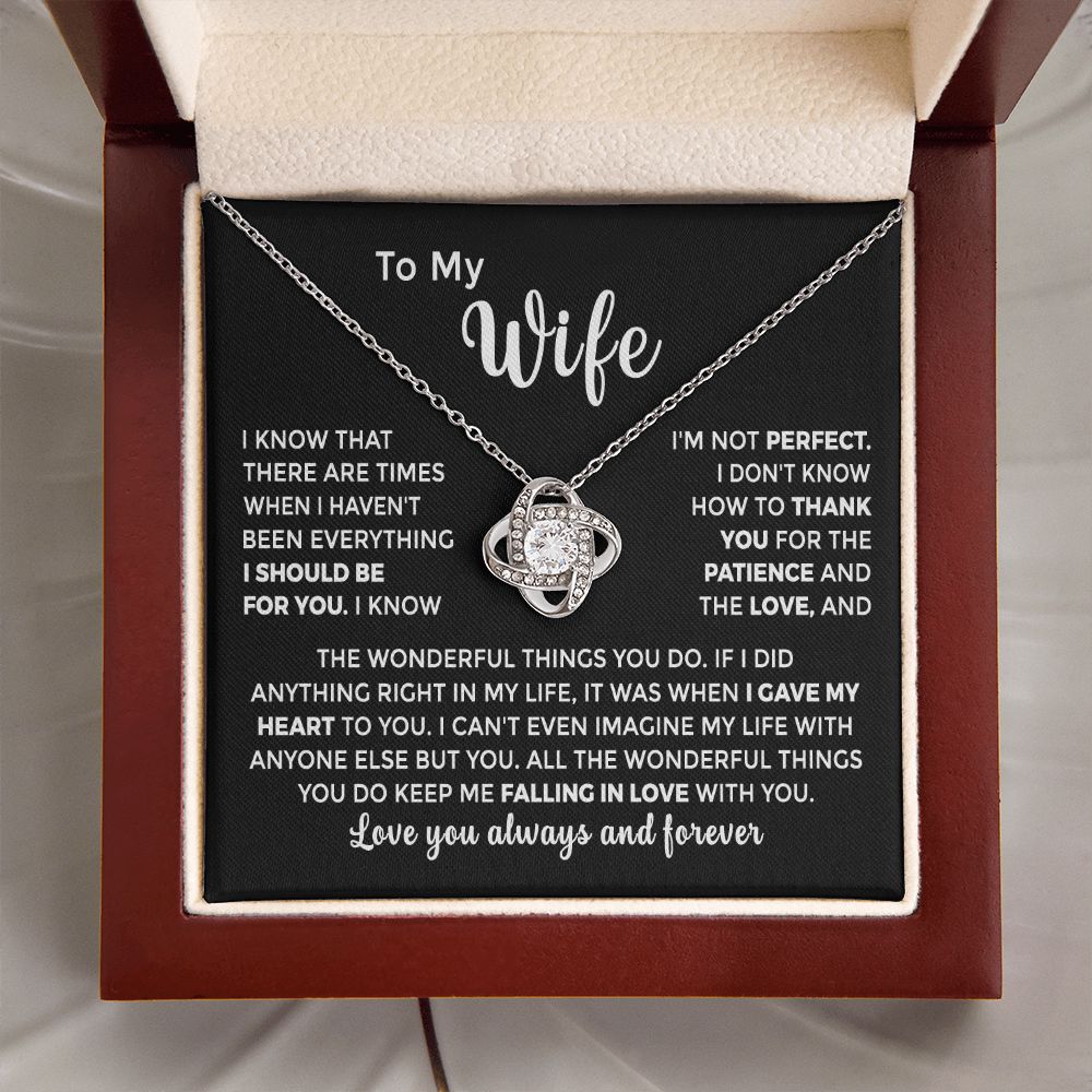 To My Wife - All The Wonderful Things You Do