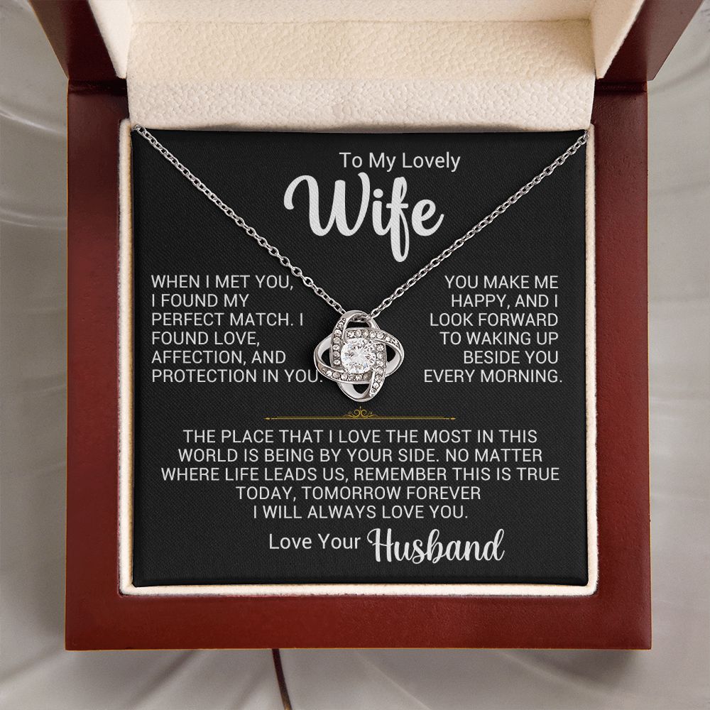 To My Wife_I Found My Perfect Match
