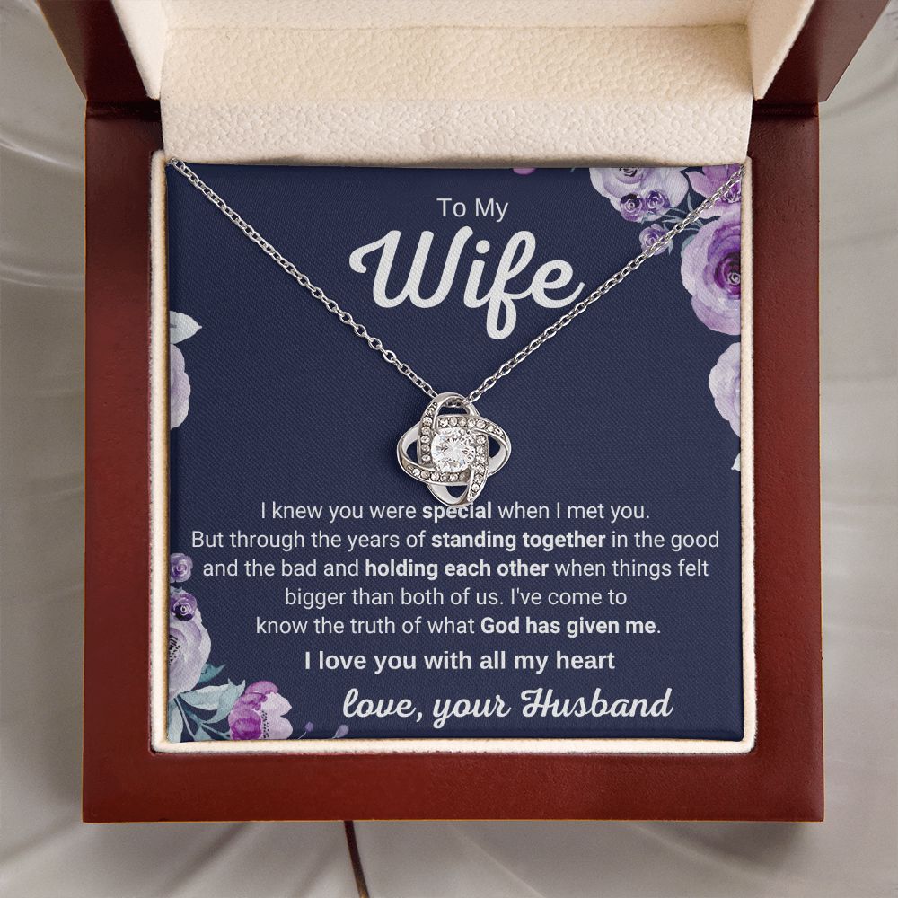 To My Wife - I Knew You Were Special When I Met You