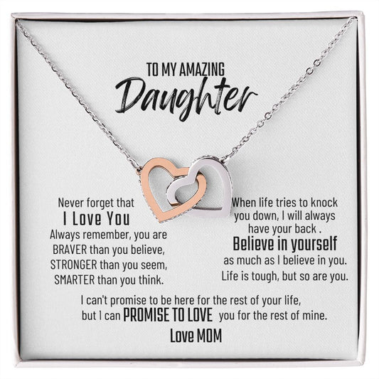 Gift for Daughter - Never Forget That I Love You