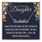 To My Daughter - I Love You Forever and Always (ETSY)