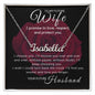 To My Future Wife - Promise to Love - Custom Necklace (ETSY)