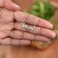 To My Daughter - Amazing Woman You are Today_Personalized Name Necklace
